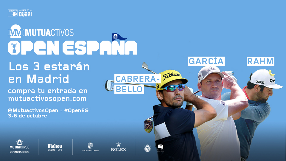 Tres diamantes para el Open de España