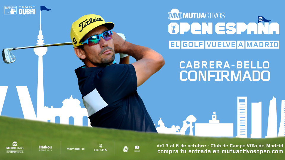 Rafa Cabrera-Bello jugará el Open de España