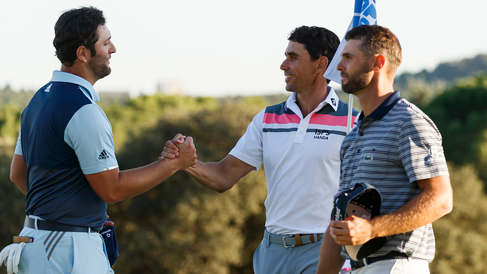 El Open de España se tiñe de intenso color español