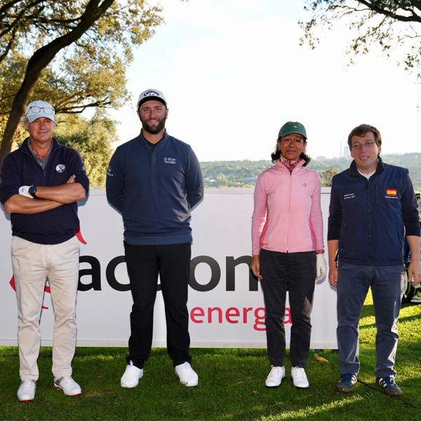 Jon Rahm ejerce de gran anfitrión en el Pro-Am del ACCIONA Open de España presented by Madrid