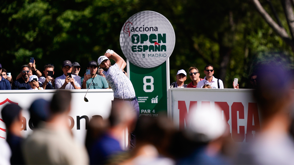 Jon Rahm se cita con la historia del ACCIONA Open de España presented by Madrid