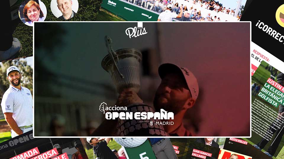 Ya está disponible el MARCA Plus especial del ACCIONA Open de España presented by Madrid 2023