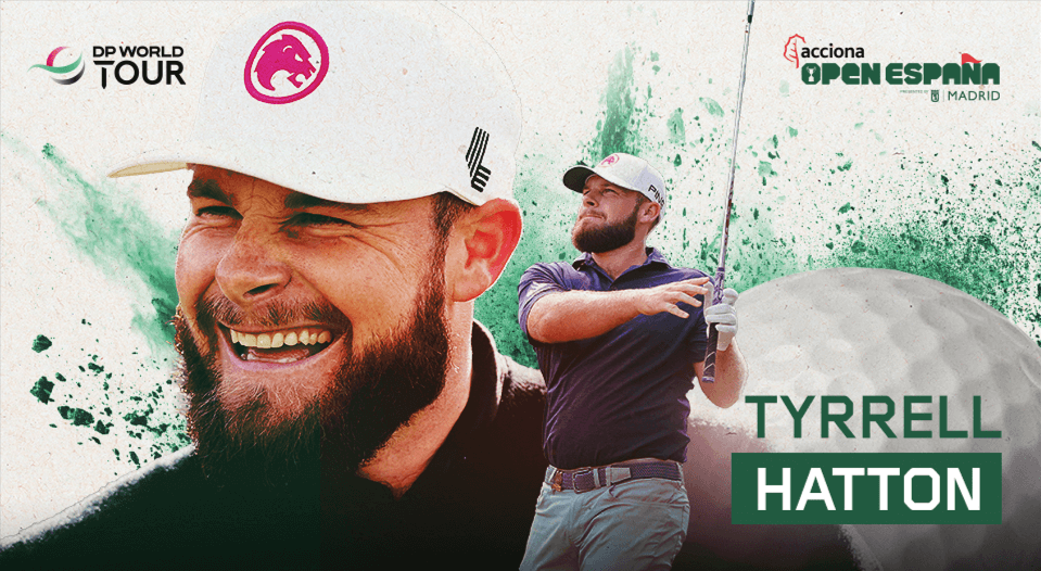 Tyrrell Hatton, otra estrella que se suma al espectáculo del ACCIONA Open de España presented by Madrid