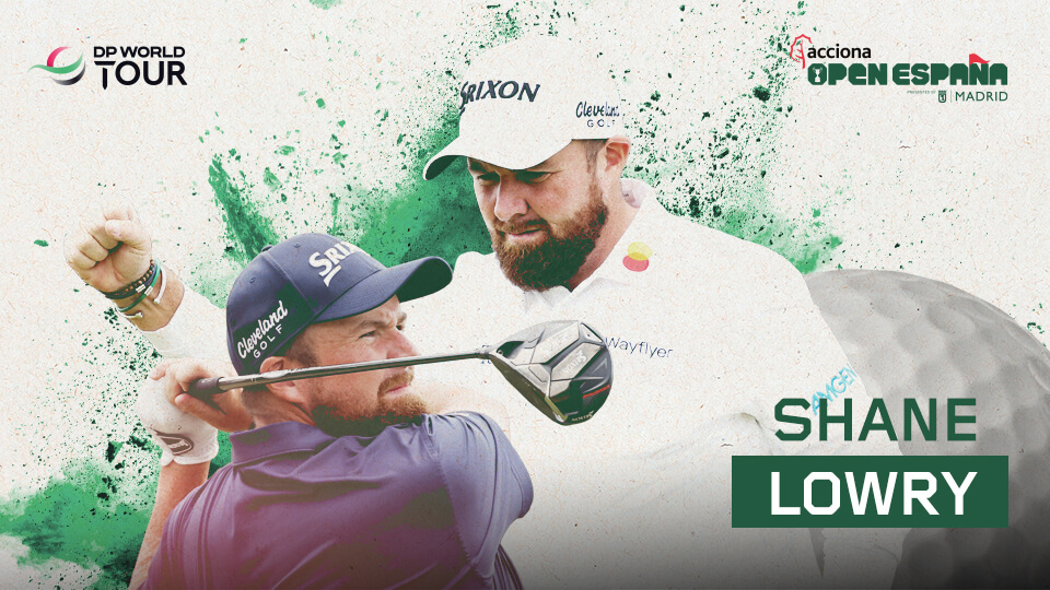 Shane Lowry, abanderado olímpico irlandés, también jugará el ACCIONA Open de España presented by Madrid