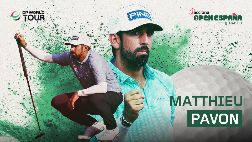 Matthieu Pavon defenderá su título en el ACCIONA Open de España presented by Madrid 2024