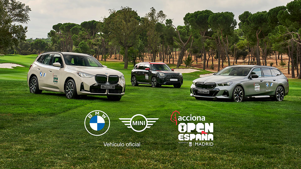 BMW y MINI, movilidad oficial del Acciona Open de España presented by Madrid