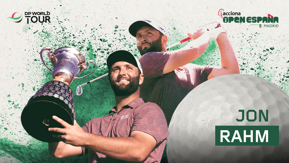 Jon Rahm, inscrito para jugar el ACCIONA Open de España presented by Madrid