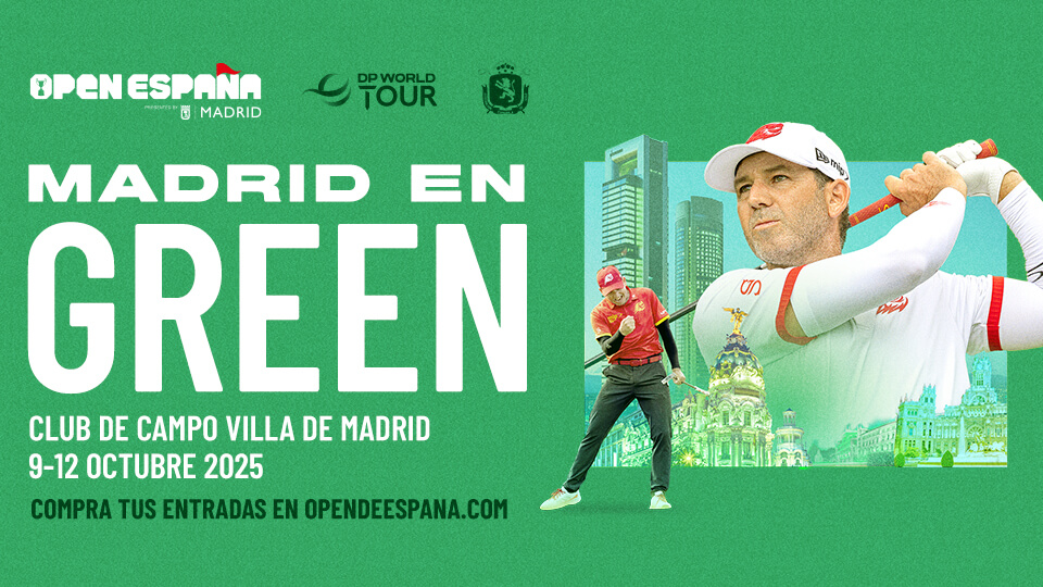 Sergio García se suma al gran espectáculo del Open de España presented by Madrid