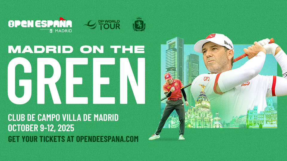 Sergio Garcia adds his name to a spectacular Open de España presented by Madrid