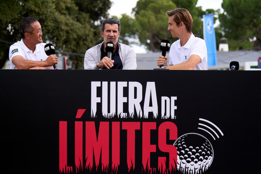 Figo explica su pasión por el golf en 'Fuera de límites':